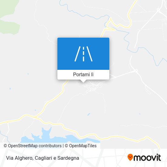 Mappa Via Alghero