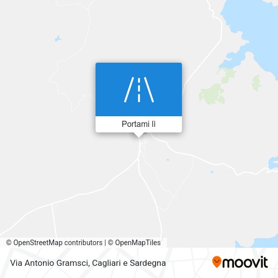 Mappa Via Antonio Gramsci