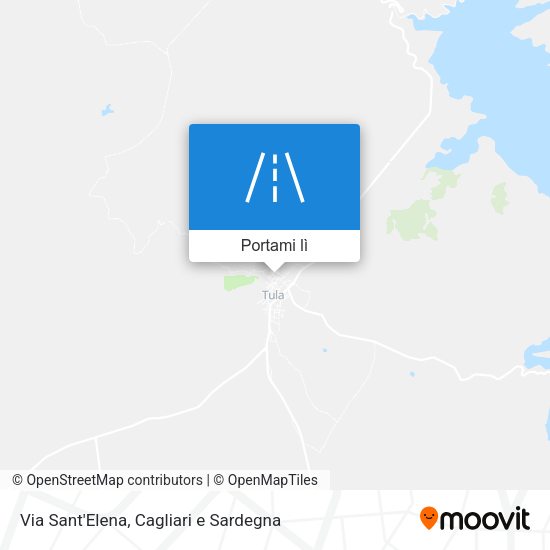 Mappa Via Sant'Elena