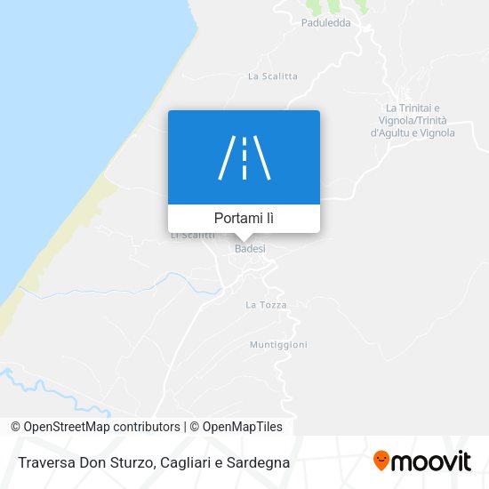 Mappa Traversa Don Sturzo