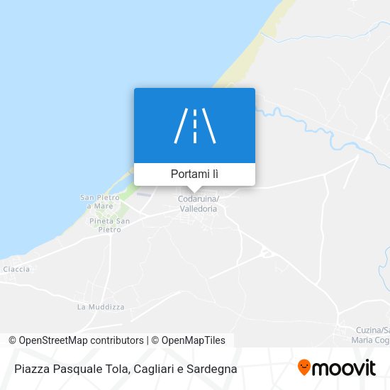 Mappa Piazza Pasquale Tola