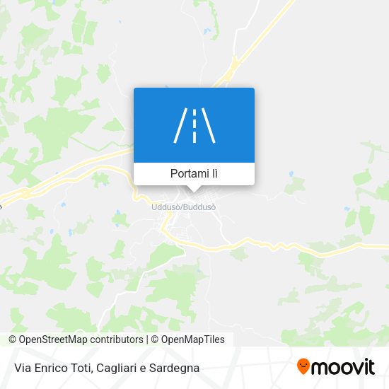 Mappa Via Enrico Toti
