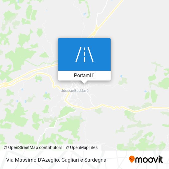 Mappa Via Massimo D'Azeglio