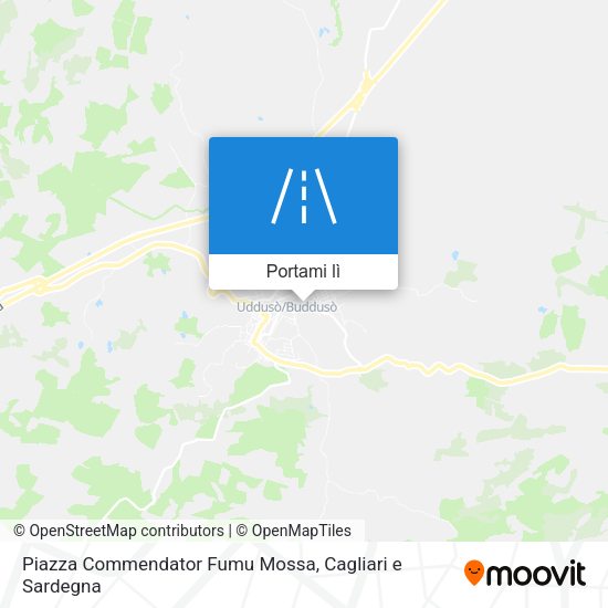 Mappa Piazza Commendator Fumu Mossa