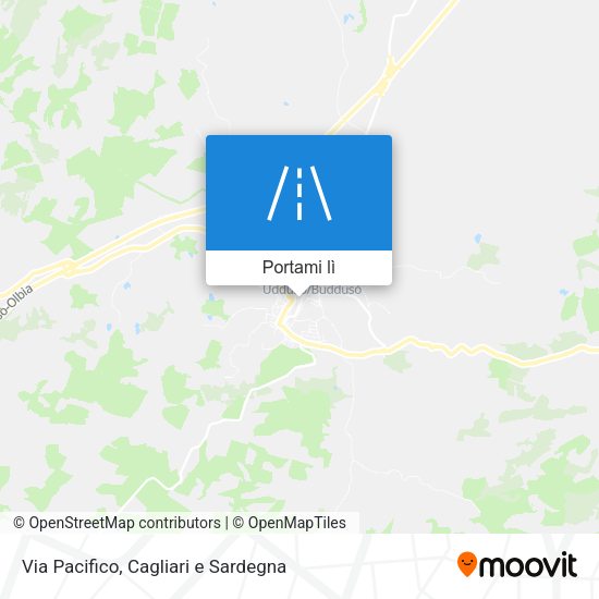 Mappa Via Pacifico