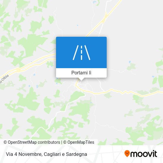 Mappa Via 4 Novembre