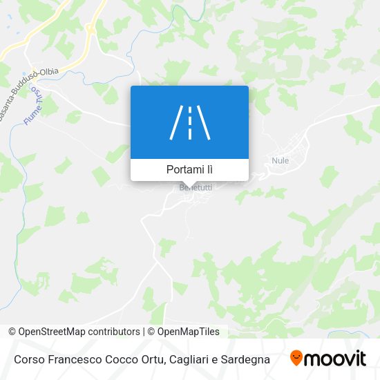 Mappa Corso Francesco Cocco Ortu