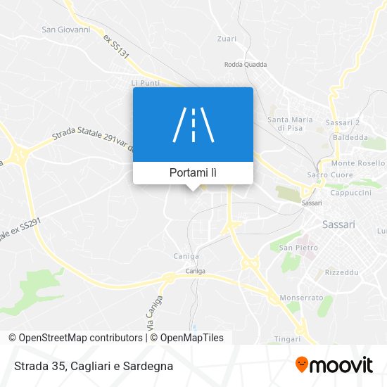 Mappa Strada 35