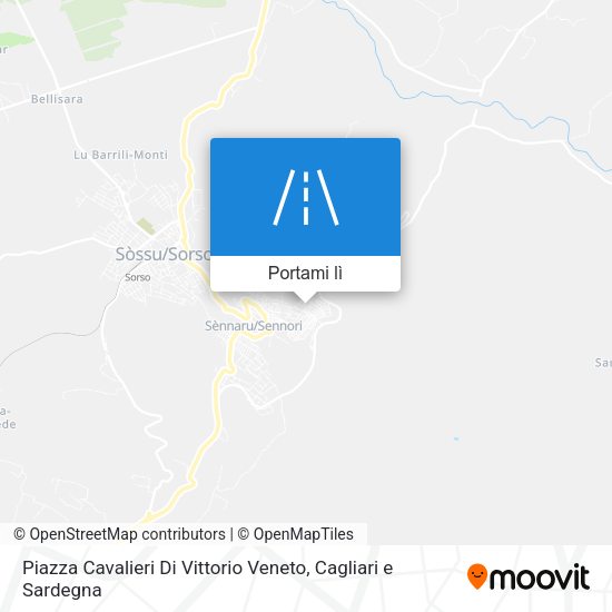 Mappa Piazza Cavalieri Di Vittorio Veneto