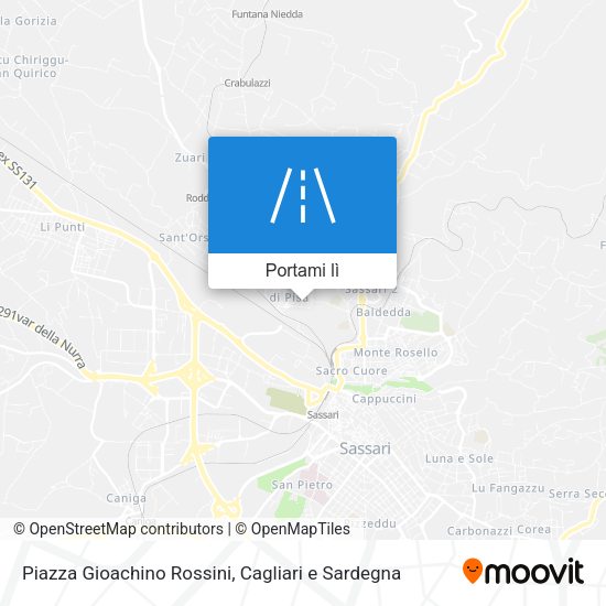 Mappa Piazza Gioachino Rossini