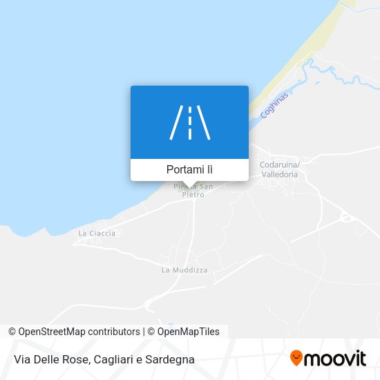 Mappa Via Delle Rose