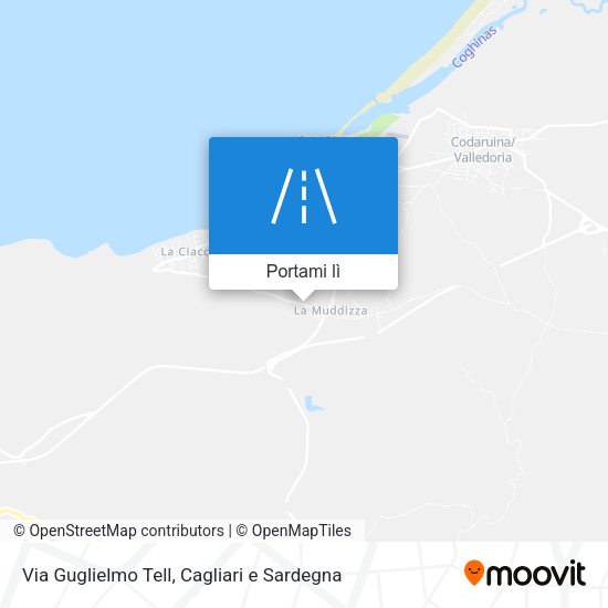 Mappa Via Guglielmo Tell