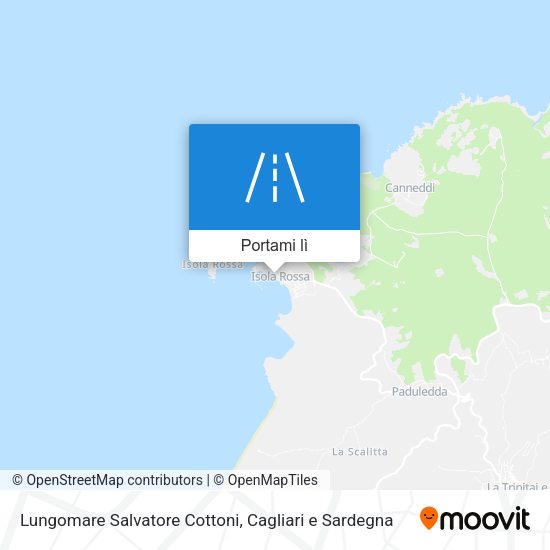 Mappa Lungomare Salvatore Cottoni