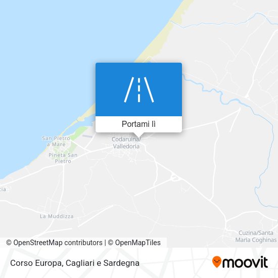 Mappa Corso Europa