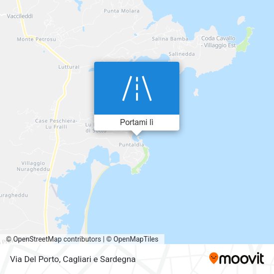 Mappa Via Del Porto