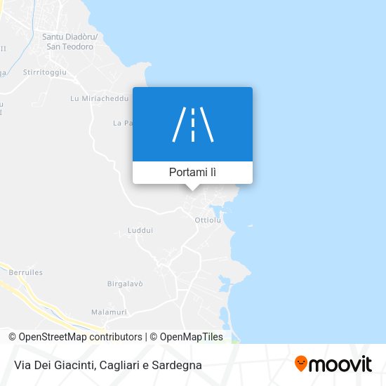 Mappa Via Dei Giacinti