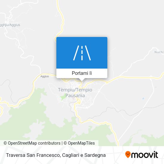 Mappa Traversa San Francesco