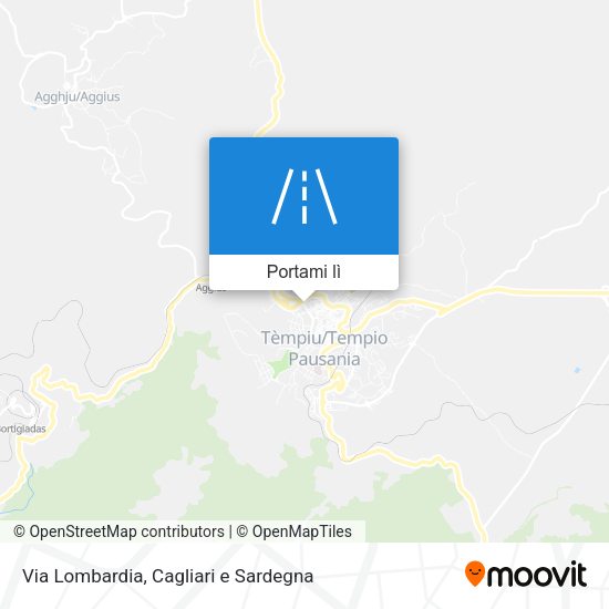 Mappa Via Lombardia