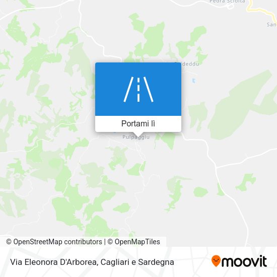 Mappa Via Eleonora D'Arborea