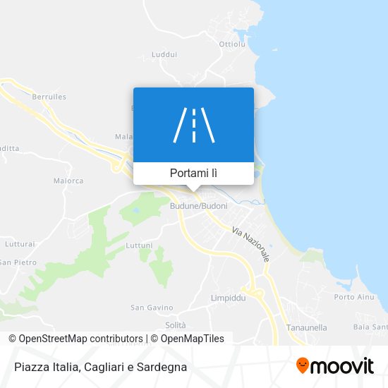 Mappa Piazza Italia