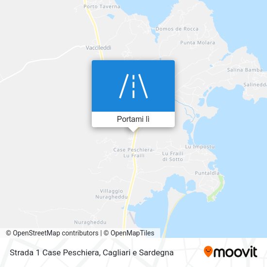 Mappa Strada 1 Case Peschiera
