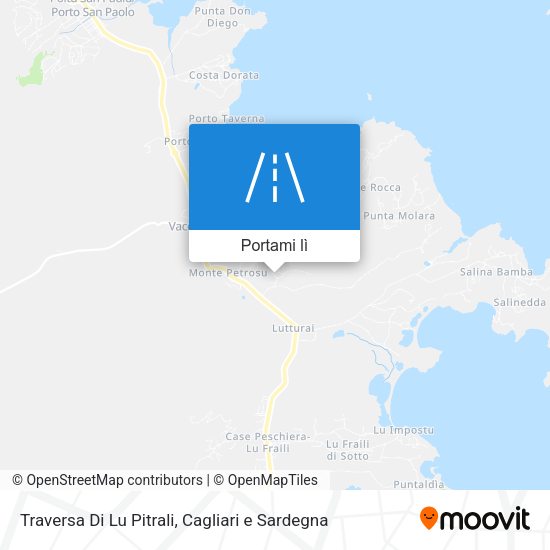 Mappa Traversa Di Lu Pitrali