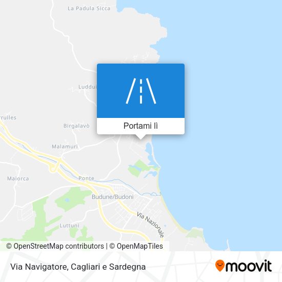 Mappa Via Navigatore