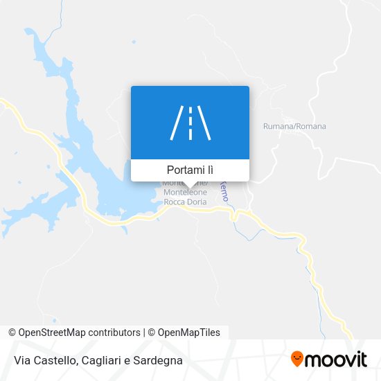 Mappa Via Castello
