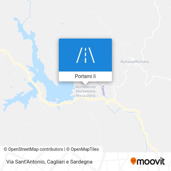 Mappa Via Sant'Antonio