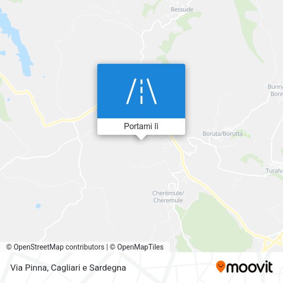 Mappa Via Pinna