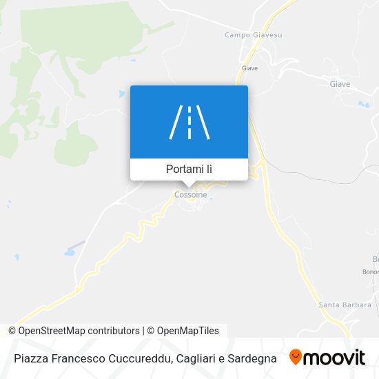 Mappa Piazza Francesco Cuccureddu