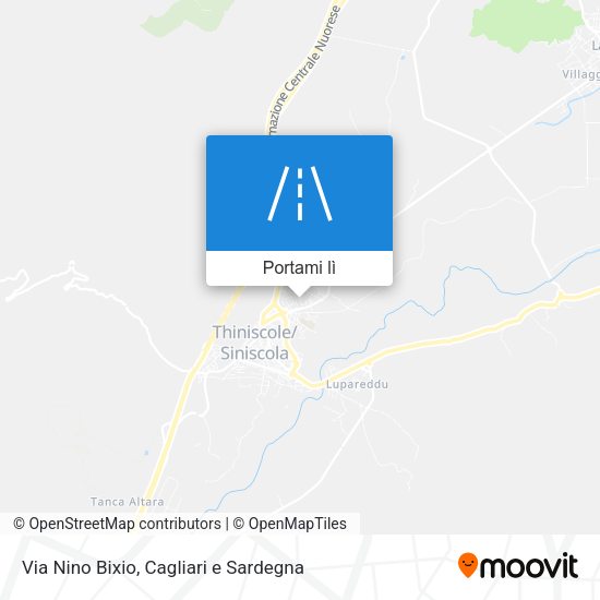 Mappa Via Nino Bixio