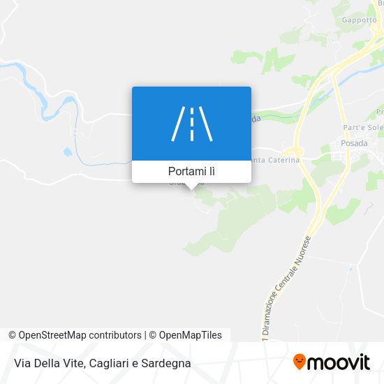 Mappa Via Della Vite
