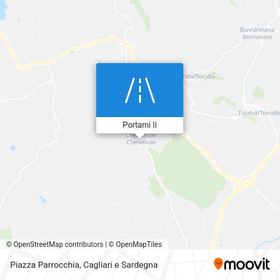 Mappa Piazza Parrocchia