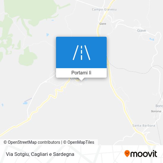 Mappa Via Sotgiu