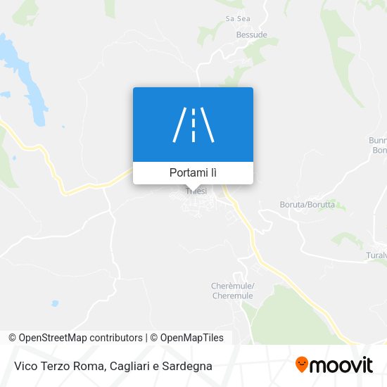 Mappa Vico Terzo Roma