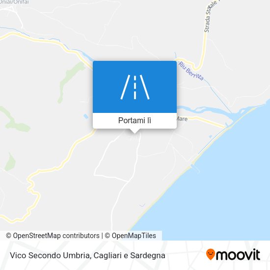 Mappa Vico Secondo Umbria