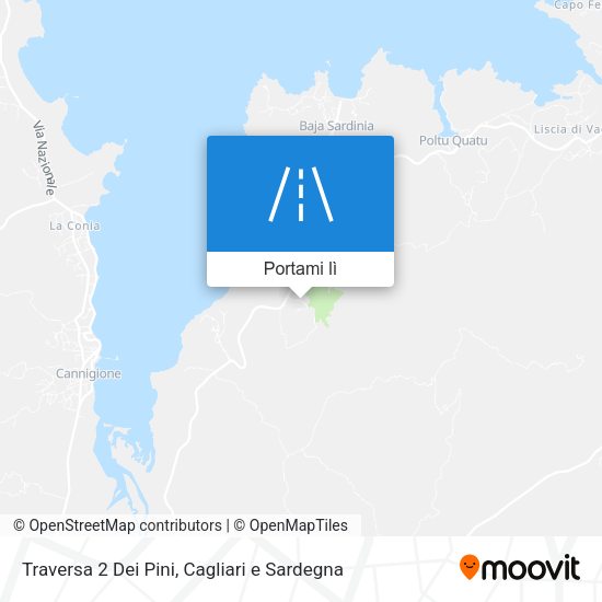 Mappa Traversa 2 Dei Pini