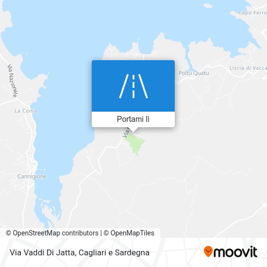 Mappa Via Vaddi Di Jatta