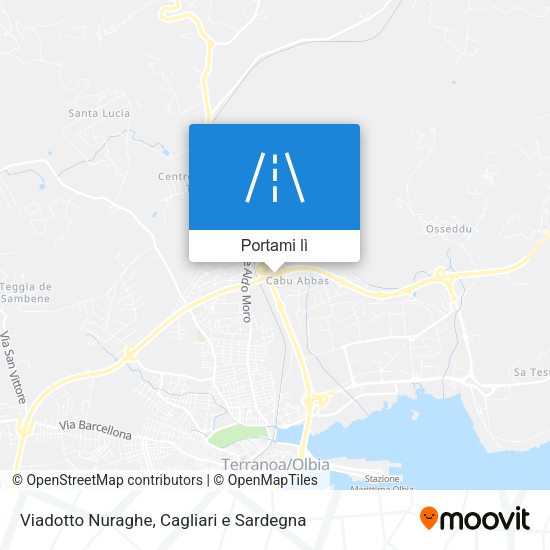 Mappa Viadotto Nuraghe