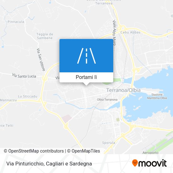 Mappa Via Pinturicchio