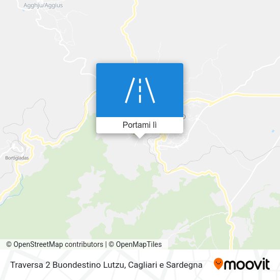 Mappa Traversa 2 Buondestino Lutzu