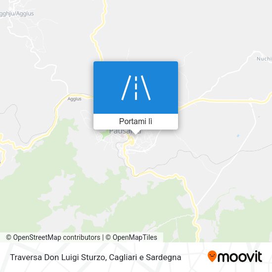 Mappa Traversa Don Luigi Sturzo