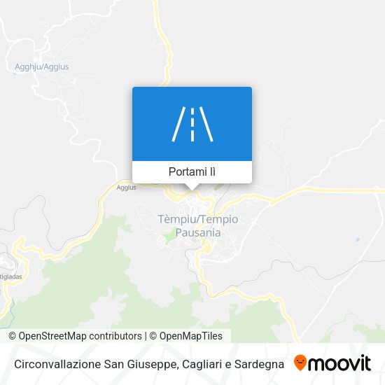 Mappa Circonvallazione San Giuseppe