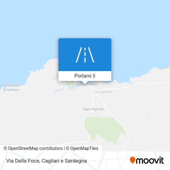 Mappa Via Della Foce