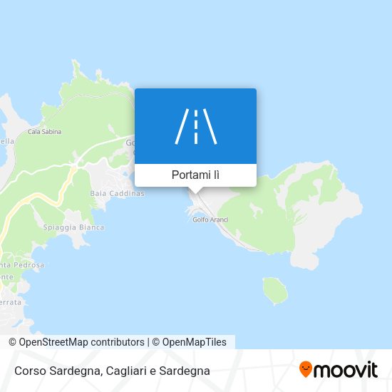 Mappa Corso Sardegna