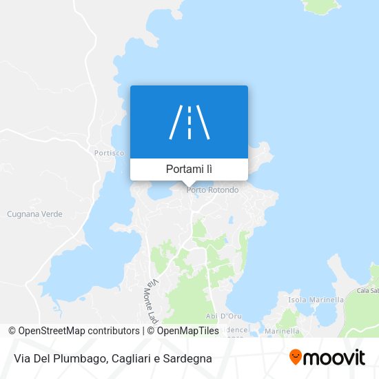 Mappa Via Del Plumbago