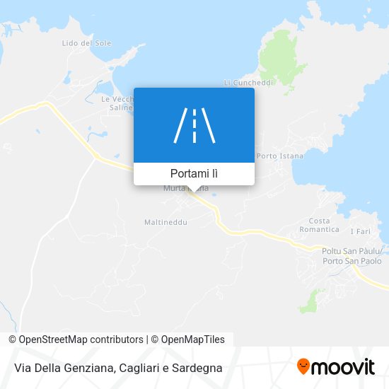 Mappa Via Della Genziana