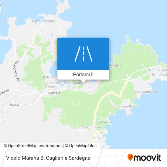 Mappa Vicolo Marana B