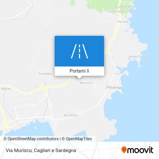 Mappa Via Muriscu